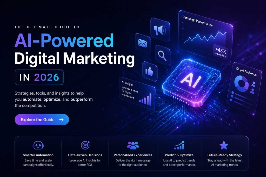ultimate guide to AI-powered digital marketing in 2026