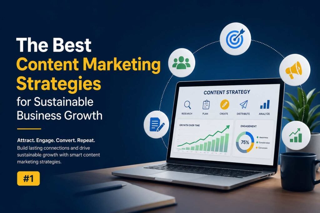 The Best Content Marketing Strategies for Sustainable Business Growth #1