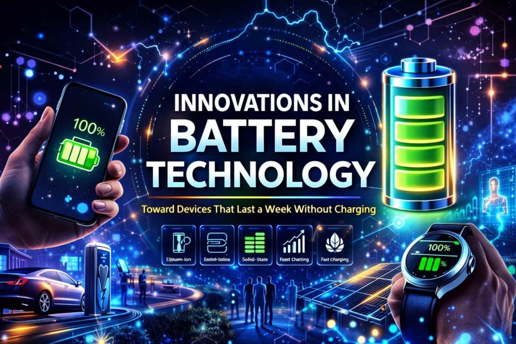 innovations in battery technology compressed