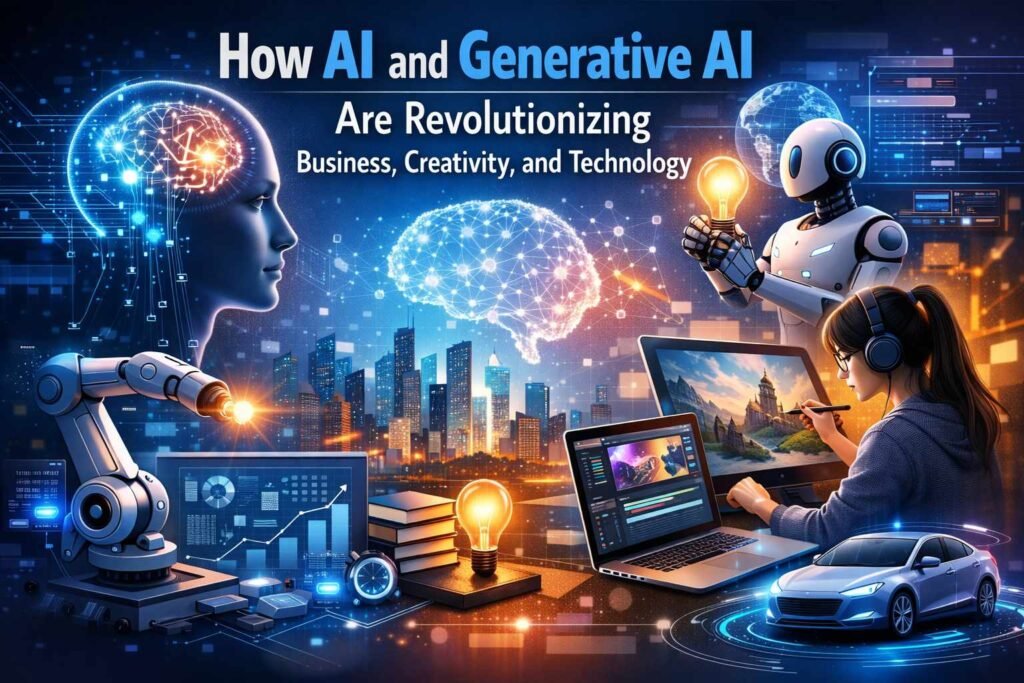 How AI and Generative AI Are Revolutionizing Business, Creativity, and Technology 1000203871 compressed
