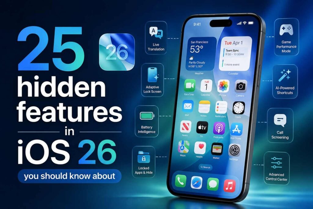 25 hidden features in iOS 26 you should know about