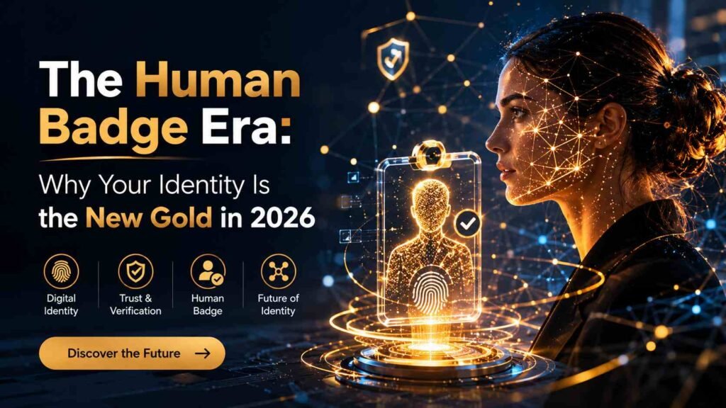 The Human Badge Era: Why Your Identity Is the New Gold in 2026